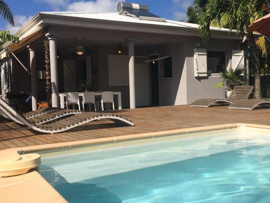 La Charmante Villa Coco Avec Magnifique Vue Mer Le Marin Kültér fotó