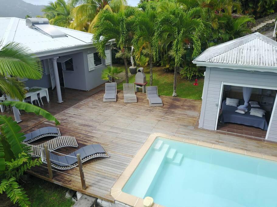La Charmante Villa Coco Avec Magnifique Vue Mer Le Marin Kültér fotó