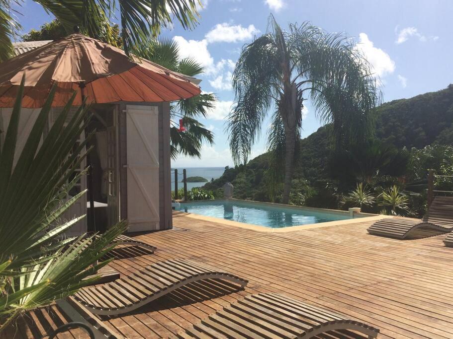 La Charmante Villa Coco Avec Magnifique Vue Mer Le Marin Kültér fotó